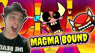 MAGMA BOUND COMPLETE || Insane Demon (Geometry Dash)