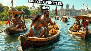 How the Aztecs Built a Thriving City on Floating Gardens and Waterways