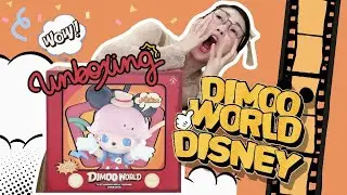 [Unboxing]แกะกล่อง Popmart ตู้จอโทรทัศน์โชว์ Model -  Dimoo world luminous display container