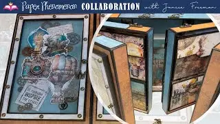 Paper Phenomenon Collaboration:  Photo Memory Box By Janice Freeman