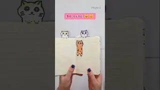 ✨bookmark 😺😽so cute 💞💖#diy #bookmark #training