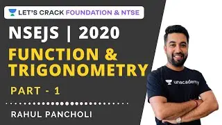 Function & Trigonometry Part - 1 | Maths | NSEJS 2020 | Rahul Pancholi