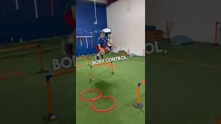 ✅ Actions determine athleticism. #bodycontrol #plyometrictraining #coordination #agility #athlete