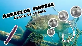 Técnicas Finesse para pescar Lobina🎣