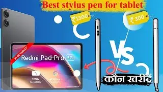 best stylus pen for note making and drawing with Redmi pad pro 5g #unboxing  and #review