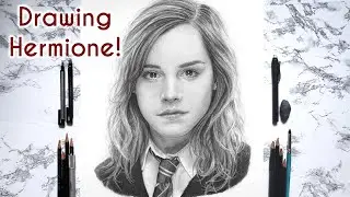 Harry Potter Hermione Drawing  //  Time Lapse