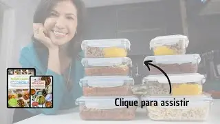 Refeições saudáveis para congelar | Método do freezer à mesa | Mariana Talita