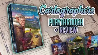 Cartographers Board Game Review & Playthrough