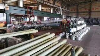 API 15LR /15HR fiberglass pipe tube FRP GRE GRP pipe production line