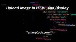 how to upload image in html by notepad++