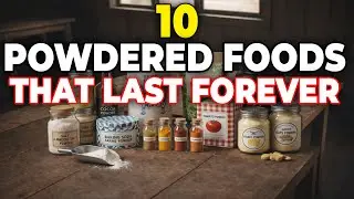 These 10 Powdered Foods That LAST FOREVER! (30+Year Shelf Life)