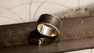 Forging a Damascus Ring