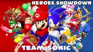 Mario and Sonic at the Rio 2016 Olympic Games - Heroes Showdown (Team Sonic)
