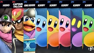 Super Smash Bros. Ultimate &ndash; Team-Stamina Fight in Green Greens