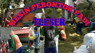 MESIN PERONTOK PADI SUPER CEPAT DAN BERSIH SISTEM TLASER