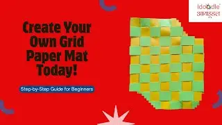 How to Make a Paper Mat | Easy Craft Tutorial for NID, NIFT, UCEED, NATA & BFA Entrance Preparation