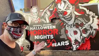 27 Days To Go Until Universal Orlando Halloween Horror Nights 2021 | HHN30 Scare Zone Update & More