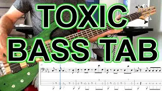 Toxic - Britney Spears (Bass Cover + Tab)