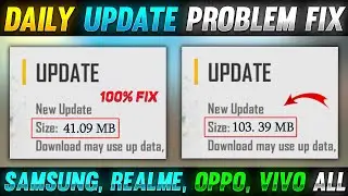 Free fire max daily update problem solve | Free fire max daily update in samsung, realme  all device