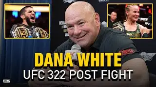 Dana White Reacts To Islam Makhachev's Win, Bans Dillon Danis After Brawl At UFC 322 | MMA Fighting