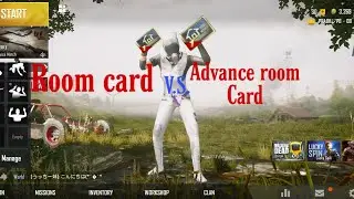 What is advance room card