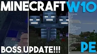 Minecraft PE and Windows 10 Update 0.16.0!!!
