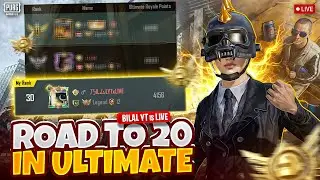 ULTIMATE ROYALE TOP 24 RANK PUSH  | ROAD TO TOP 20 | BILAL YT IS LIVE | ROAD TO 3K SUBS