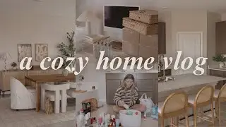 a cozy decluttering & organizing vlog