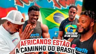 ELES FICARAM EMOCIONADOS COM OS VISTOS APROVADOS RUMO AO BRASIL