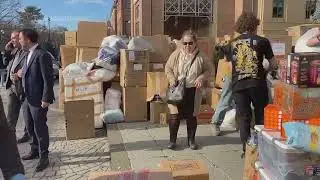 Donations pour in for earthquake victims in Turkey