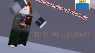 Fighting Vigilante Deku Npc As My Sukuna Moveset| jujutsu shenanigans 