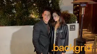 Tom Sandoval and Victoria Lee Robinson enjoy Valentine's dinner at Catch Steak