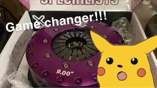New Xcluch twin disk clutch for the 135i build, and the supra gets new gauges.