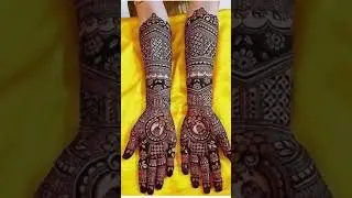 Bridal Mehendi Designs || Beautifully Designed || by seema's innovations