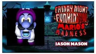 IASON MASON | MARIO'S MADNESS SCRAPPED SONG | FAN VISUALIZER