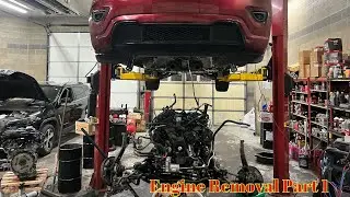Как снять двигатель Jeep Grand Cherokee с двигателем Pentastar объемом 3,6 л. Пошаговая инструкци...