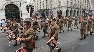 UVF Regimental Band East Belfast @ Queens Platinum Jubilee in London