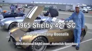 1965 427 Cobra SC owned by Anthony Boosalis Hear it Run! 500 HP and 650 lb.-ft. of torque!