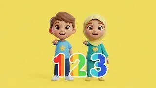 Numbers Song 1&ndash;10 for Toddlers | Learn Counting with Hashir and Fatima