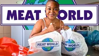 Meat Prices in South Africa 2025 SHOCKED Me! 😳 | MEAT WORLD Haul + Grocery Vlog