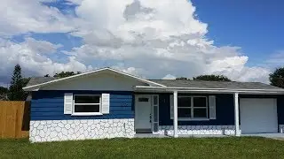 3 bed - 2 bath HOLIDAY FLORIDA HOME FOR FAMILY, CLOSE TO GULF IN QUIET NEIGHBORHOOD-LOW PRICE $139K