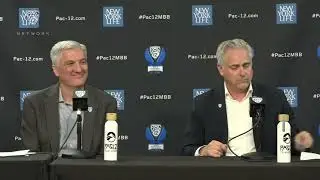 George Kliavkoff & Jamie Zaninovich Pac-12 Tournament Press Conference