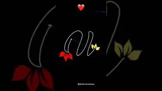 Name Whatsapp Status 2021| U letter Name WhatsApp Status 2021 Trending Name Status Video 2021 Love❤❤