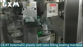CX-RT Automatic Plastic Tube Filling Sealing Machine for Cream & Gel