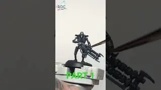 Part one of Necron speed paint