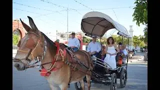 Ambientazo el viernes de Feria del Valle en Lucena