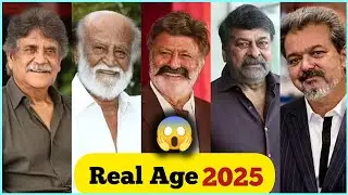 All South Indian Actors Then And Now 2025 😱 | South Indian Actors Real Name And Real Age Part 2