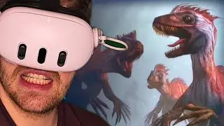 Surviving a snow planet filled with monsters and dinosaurs | Crashland VR