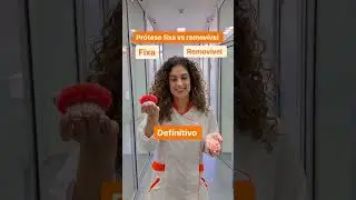 Pr&oacute;tese fixa VS remov&iacute;vel!
