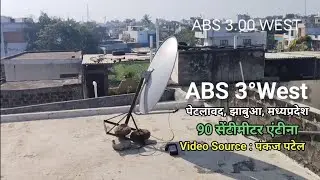 ABS 3&deg;West Satellite tracking M.P 
